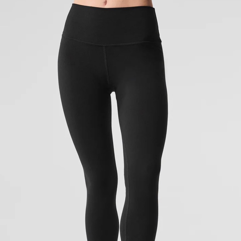 Black Alosoft High-Waist 7/8 Highlight Legging size XS